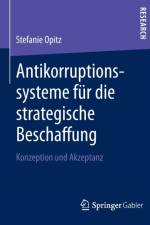 Antikorruptionssysteme Fur Die Strategische Beschaffung af Stefanie Opitz