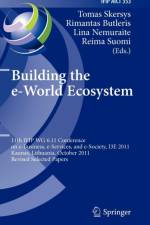Building the e-World Ecosystem