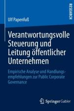 Verantwortungsvolle Steuerung Und Leitung OEffentlicher Unternehmen af Ulf Papenfuss