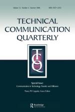 Communication Technology Transfer&Diffusion Tcq 15#3 af Nancy W. Coppola