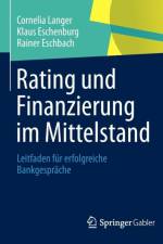 Rating Und Finanzierung Im Mittelstand af Cornelia Langer