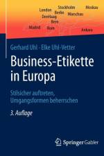 Business-Etikette in Europa af Elke Uhl-Vetter