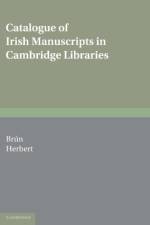 Catalogue of Irish Manuscripts in Cambridge Libraries af Padraig de Brun