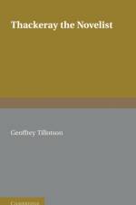 Thackeray the Novelist af Geoffrey Tillotson