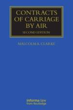 Contracts of Carriage by Air af Malcolm Clarke