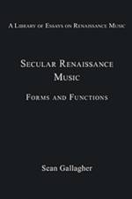 Secular Renaissance Music