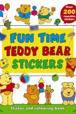 Fun Time Teddy Bear Stickers af Michael Johnstone