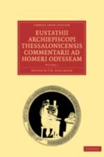 Eustathii Archiepiscopi Thessalonicensis Commentarii ad Homeri Odysseam