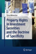 Property Rights in Investment Securities and the Doctrine of Specificity af Erica Johansson