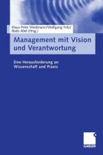 Management Mit Vision Und Verantwortung