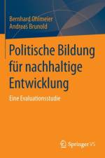 Politische Bildung Fur Nachhaltige Entwicklung af Andreas (Augsburg University Germany) Brunold