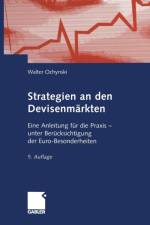 Strategien an Den Devisenmarkten af Walter Ochynski