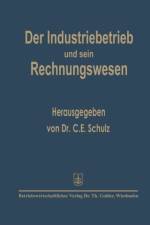 Der Industriebetrieb Und Sein Rechnungswesen af C E Schulz