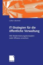 IT-Strategien Fur Die Offentliche Verwaltung af Lothar Ulschmid