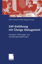 Sap-Einfuhrung Mit Change Management
