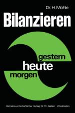 Bilanzieren -- Gestern, Heute, Morgen af Herbert Moehle