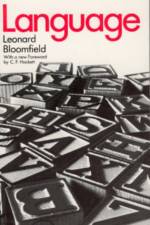 Language af Leonard Bloomfield