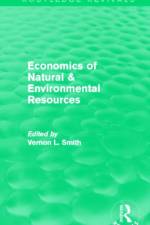 Economics of Natural & Environmental Resources (Routledge Revivals)