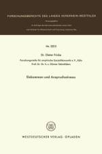 Einkommen Und Anspruchsniveau af Dieter Fricke