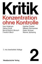 Konzentration Ohne Kontrolle