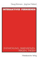 Interaktives Fernsehen af Joerg-Uwe Nieland