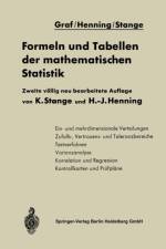 Formeln Und Tabellen Der Mathematischen Statistik af Hans-Joachim Henning