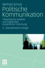 Politische Kommunikation af Winfried Schulz