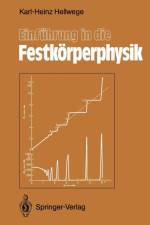 Einfuhrung in die Festkorperphysik af K. H. Hellwege