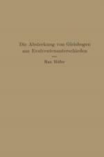 Die Absteckung Von Gleisbogen Aus Evolventenunterschieden af Max Hoefer