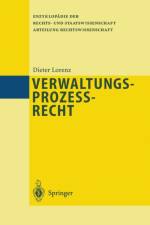 Verwaltungsprozessrecht af Dieter Lorenz