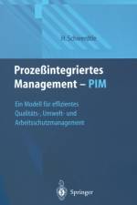Prozessintegriertes Management -- Pim af Hartwig Schwerdtle