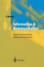 Information Und Kommunikation af Peter Bienert
