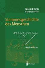 Stammesgeschichte Des Menschen af Hartmut Rothe
