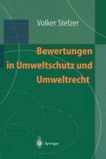 Bewertungen in Umweltschutz Und Umweltrecht af Volker Stelzer