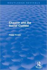 Chaucer and the Social Contest (Routledge Revivals) af Peggy Knapp