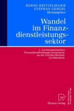 Wandel Im Finanzdienstleistungssektor