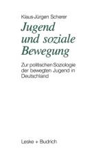 Jugend Und Soziale Bewegung af Klaus-Jurgen Scherer