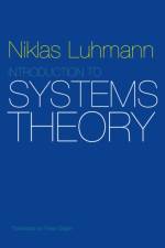 Introduction to Systems Theory af Niklas (Formerly at the University of Bielefeld Luhmann