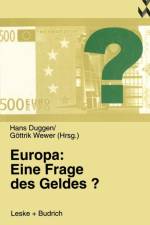 Europa: Eine Frage Des Geldes?