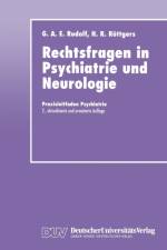 Rechtsfragen in Psychiatrie Und Neurologie af Gerhard A E Rudolf