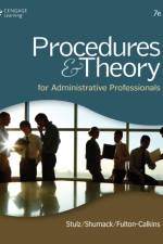 Procedures & Theory for Administrative Professionals af Karin (Northern Michigan University) Stulz