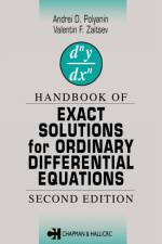 Handbook of Exact Solutions for Ordinary Differential Equations af Valentin F. (Russian State Pedagogical University Zaitsev