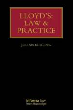 Lloyd's: Law and Practice af Julian (Barrister Burling