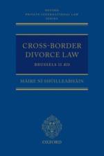 Cross-Border Divorce Law af Maire ( Ni Shuilleabhain