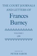 The Court Journals and Letters of Frances Burney
