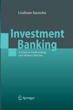 Investment Banking af Giuliano Iannotta