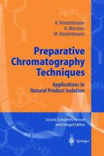 Preparative Chromatography Techniques af K. Hostettmann