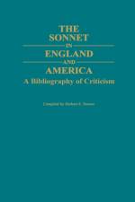 The Sonnet in England and America af Herbert S. Donow