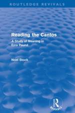 Reading the Cantos (Routledge Revivals) af Noel Stock