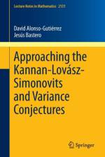 Approaching the Kannan-Lovasz-Simonovits and Variance Conjectures af David Alonso-Gutierrez